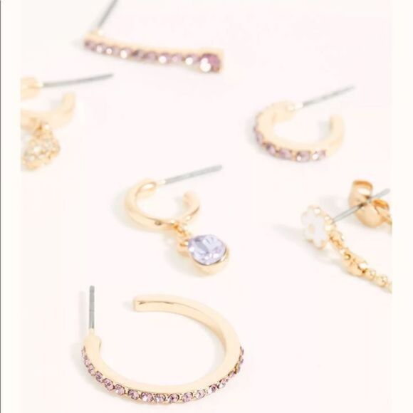 Free People La Fleur Earring Set - Picture 2 of 4